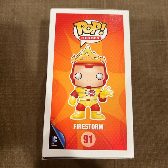 NWT Firestorm #91: DC Super Heroes Funko POP! Vaulted & Rare - Picture 7 of 7